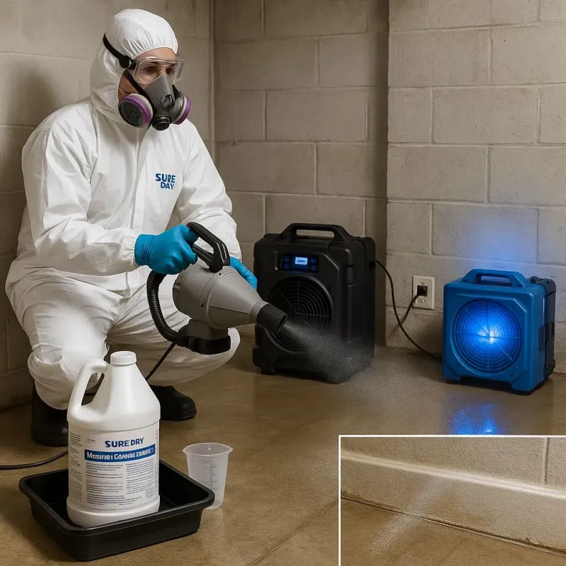 Sanitization and Odor Removal process in Castaic, CA