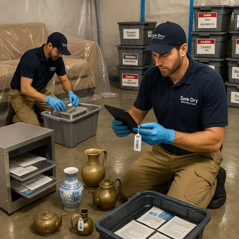 Content Protection and Restoration process in Castaic, CA