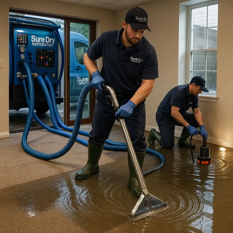 Water Extraction and Removal process in Castaic, CA